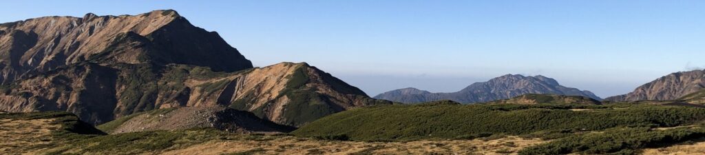 山岳地帯の風景