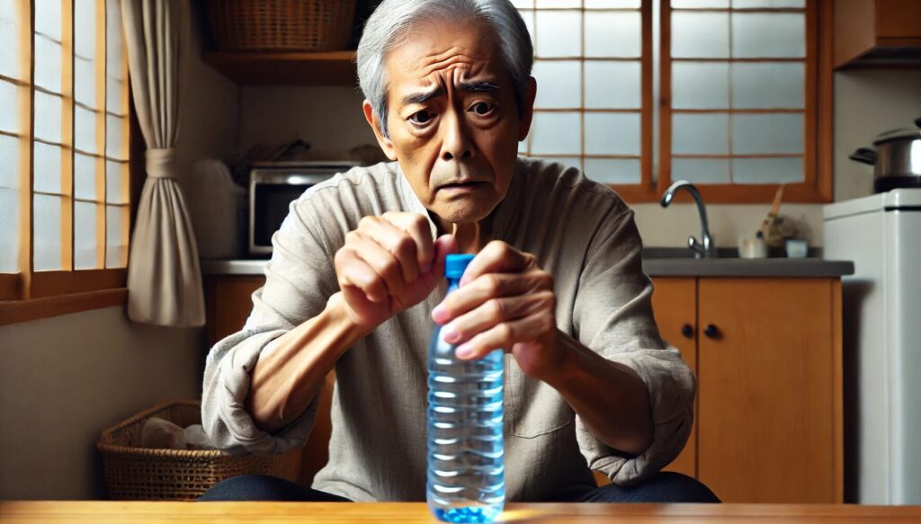 ペットボトルが開けられない!老化の兆候と今すぐ始める対策