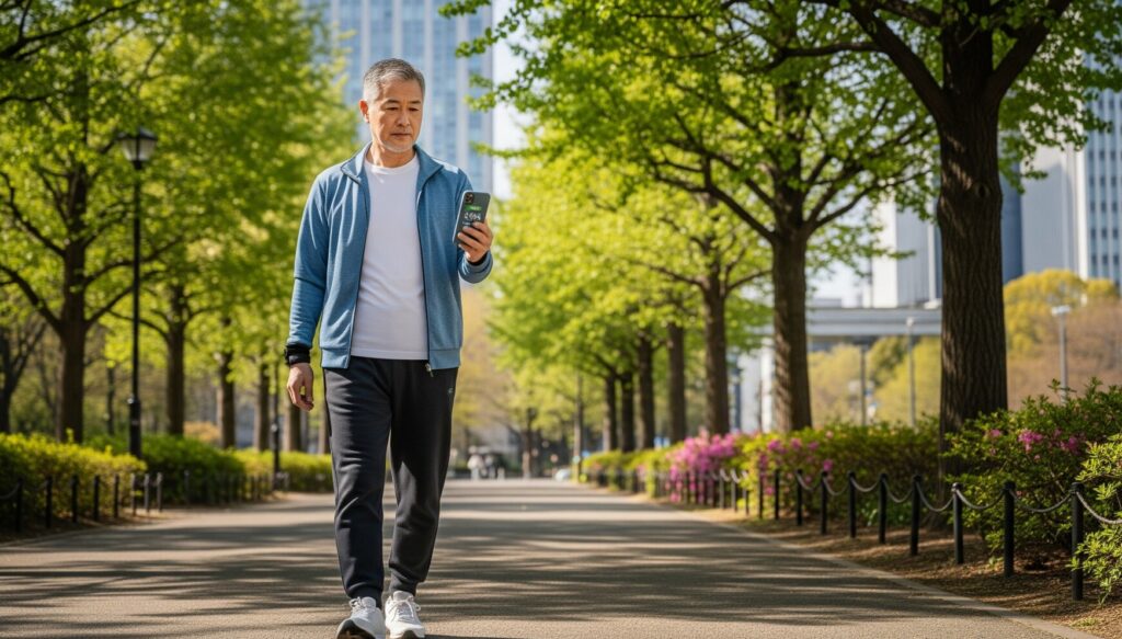 60代の平均歩数はどのくらい？