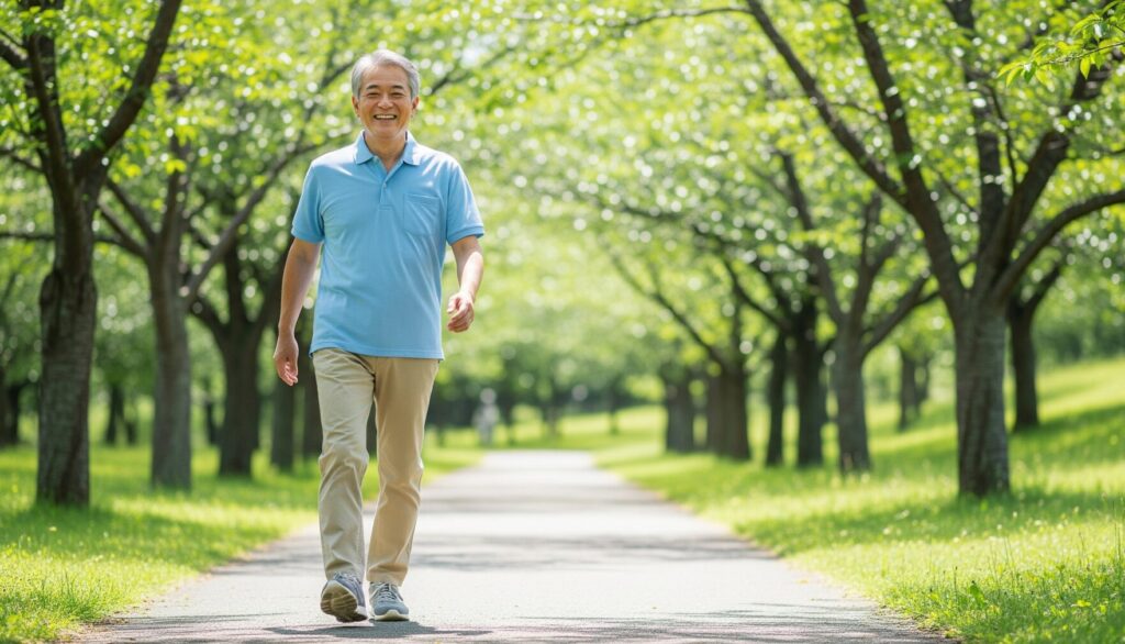 60代の理想の歩数は？健康寿命を延ばす目標とコツ