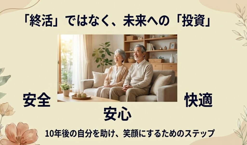 60代の断捨離は「終活」ではなく、未来への「投資」